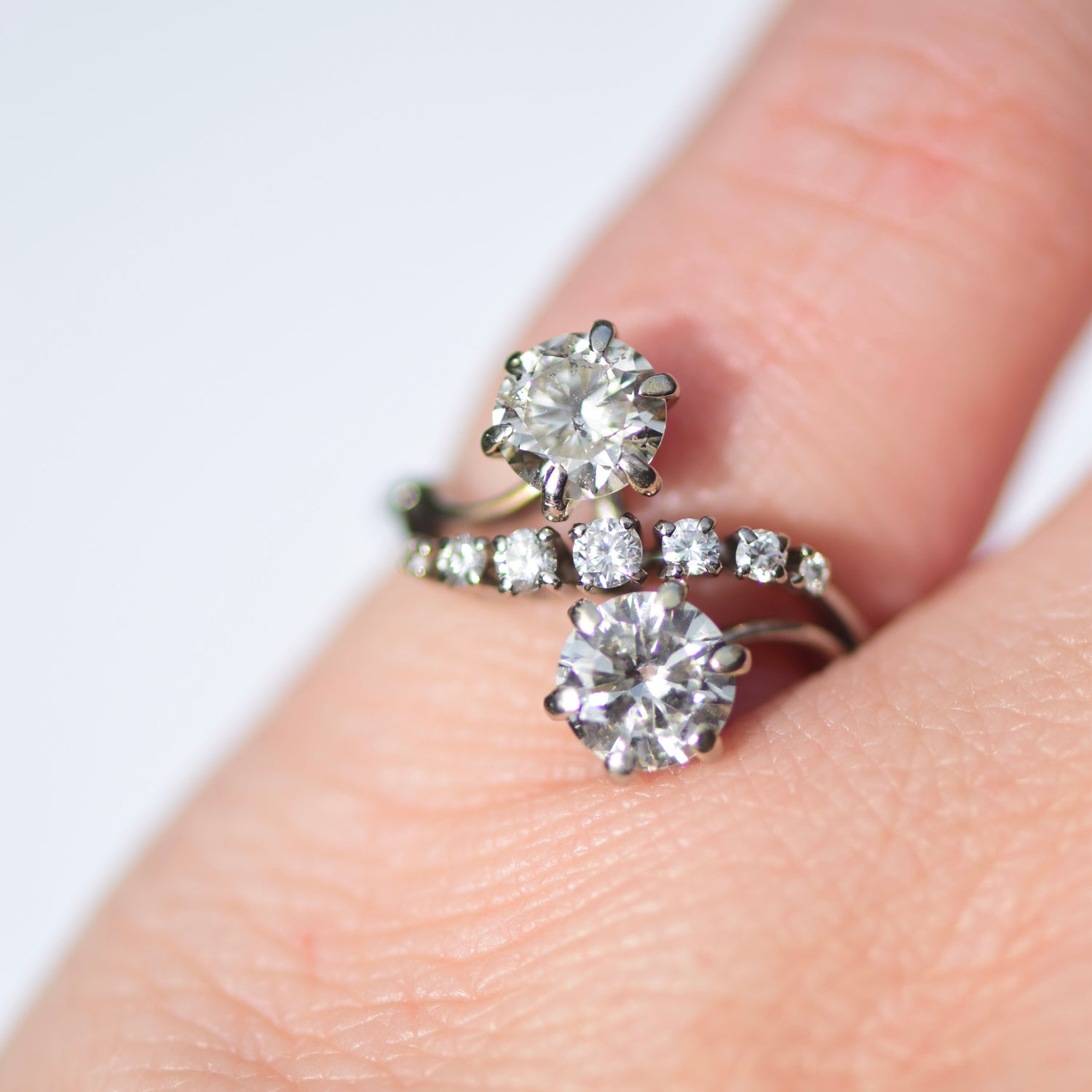 Ellery- Fabulous Vintage Moi et Toi Ring