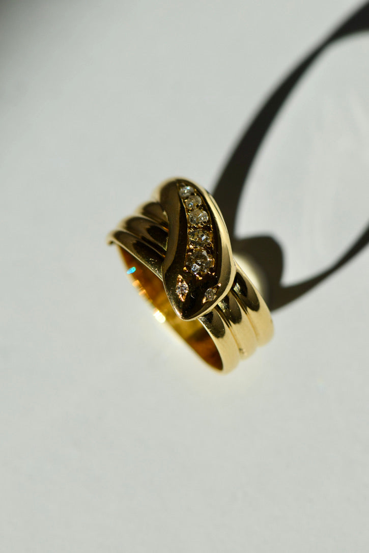 1911 Serpent Ring