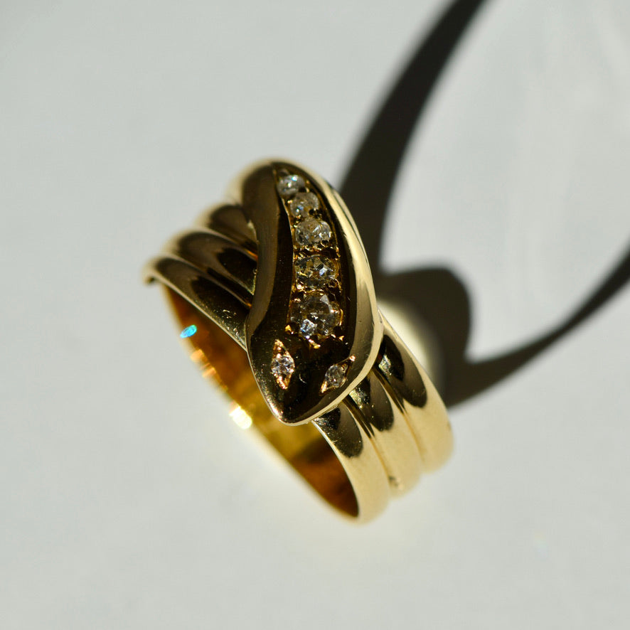 1911 Serpent Ring