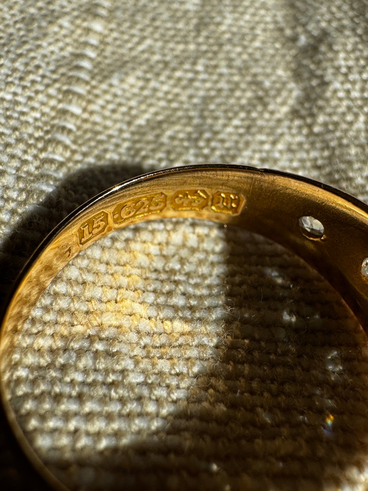 Starfall Ring- Vintage Diamond Constallation Ring