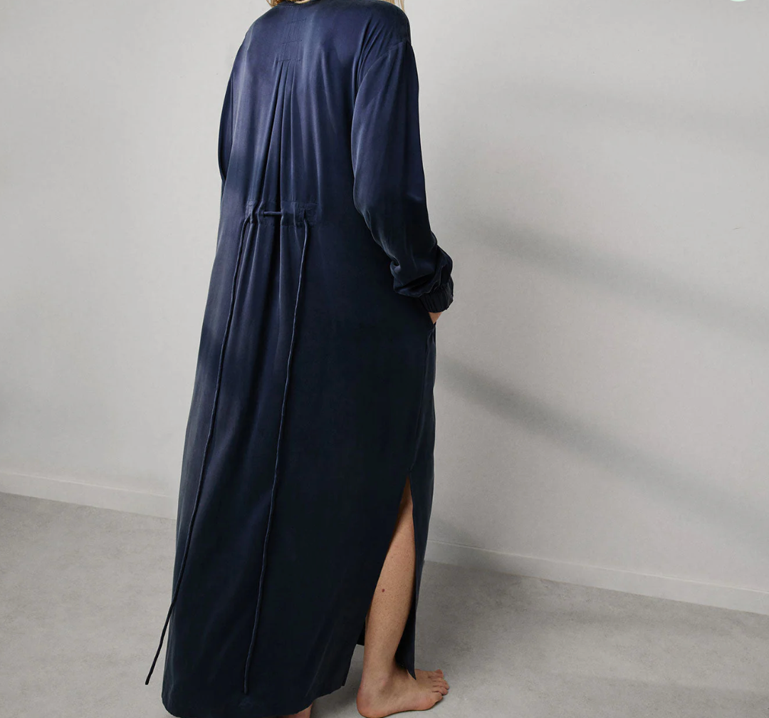 Lunya Long Robe in Washable Silk