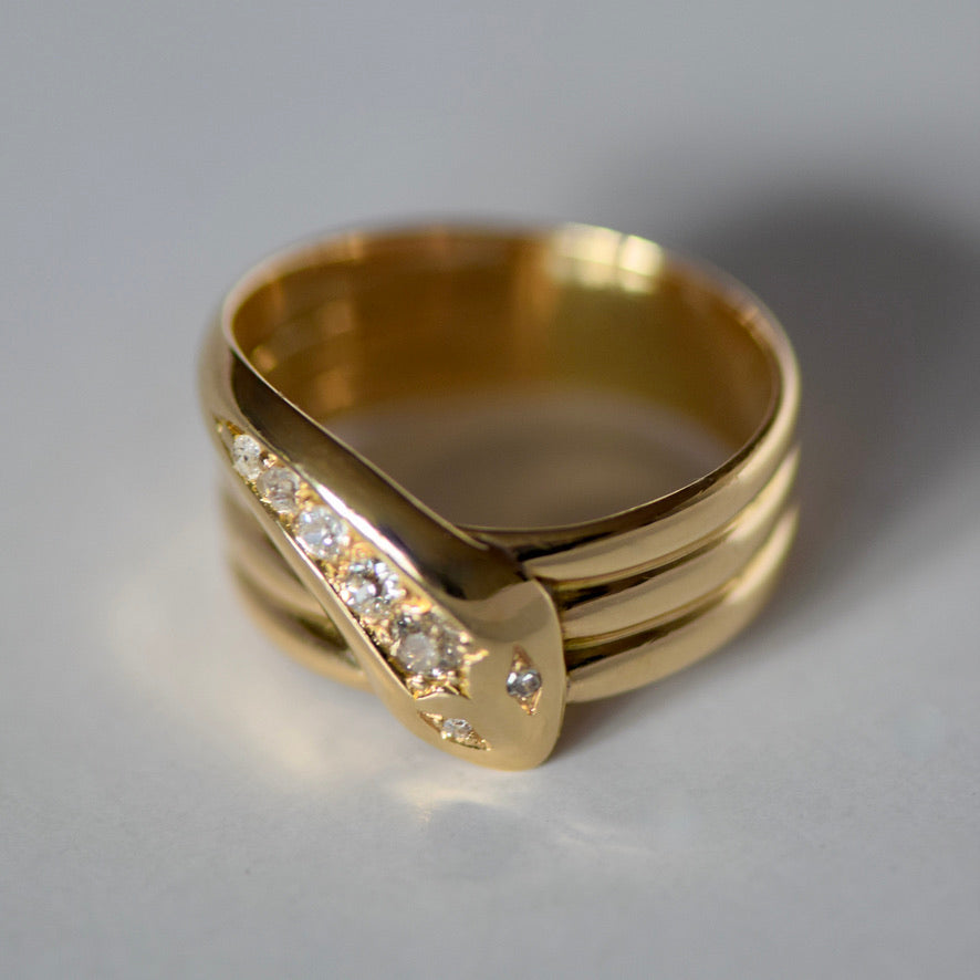 1911 Serpent Ring