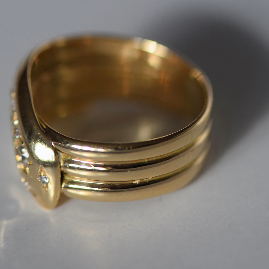 1911 Serpent Ring