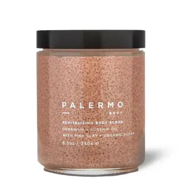 Palermo Body Revitalizing Body Scrub - Geranium + Rosehip Oil